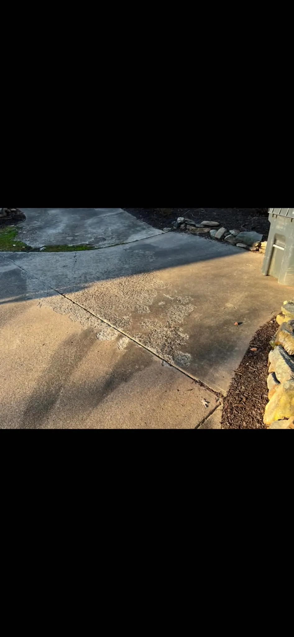 Concrete Driveways project — additional before view 1 (01)