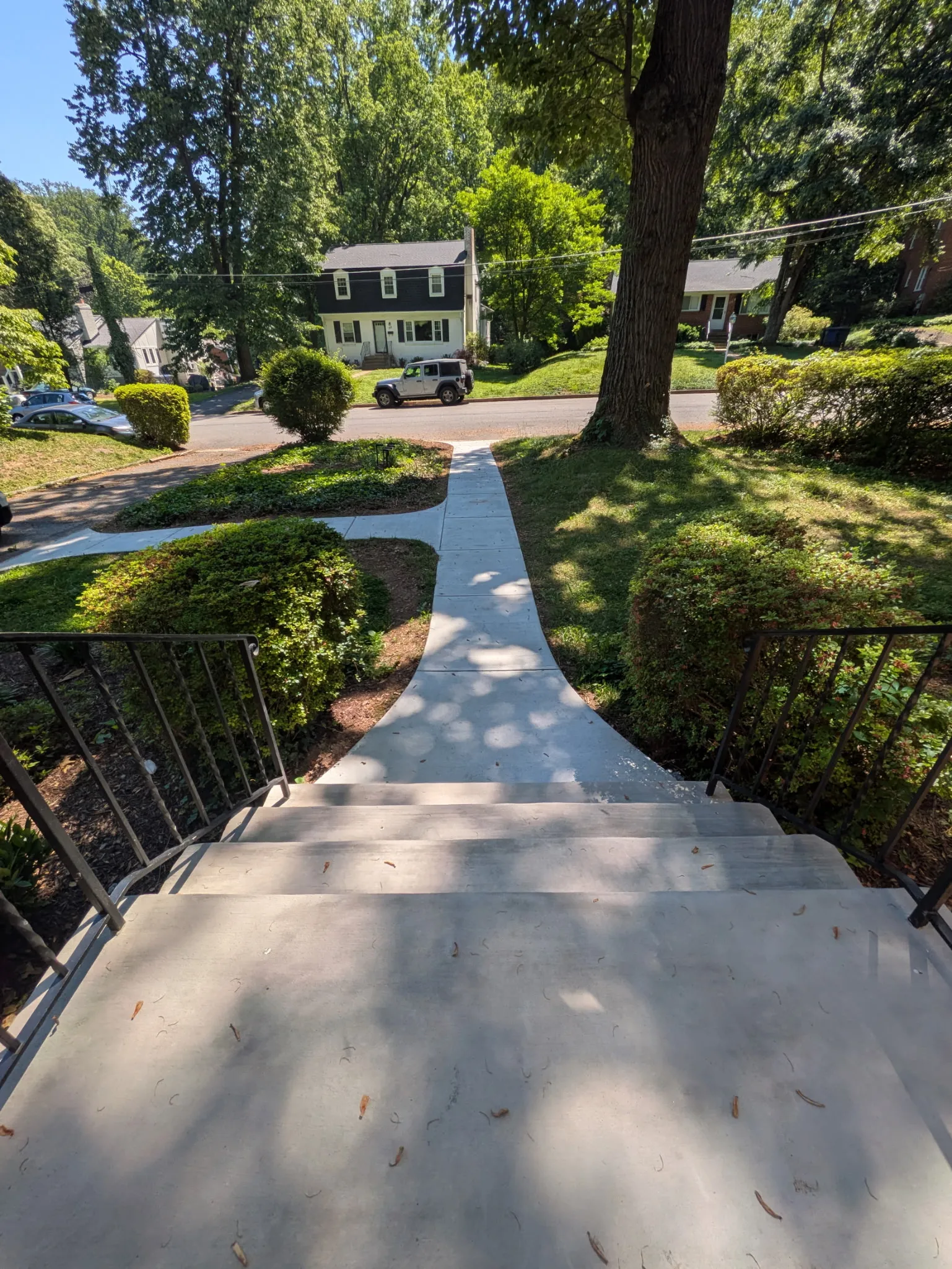 Walkways & Porches project — after photo (concrete-walkway-and-porch-resurfacing)