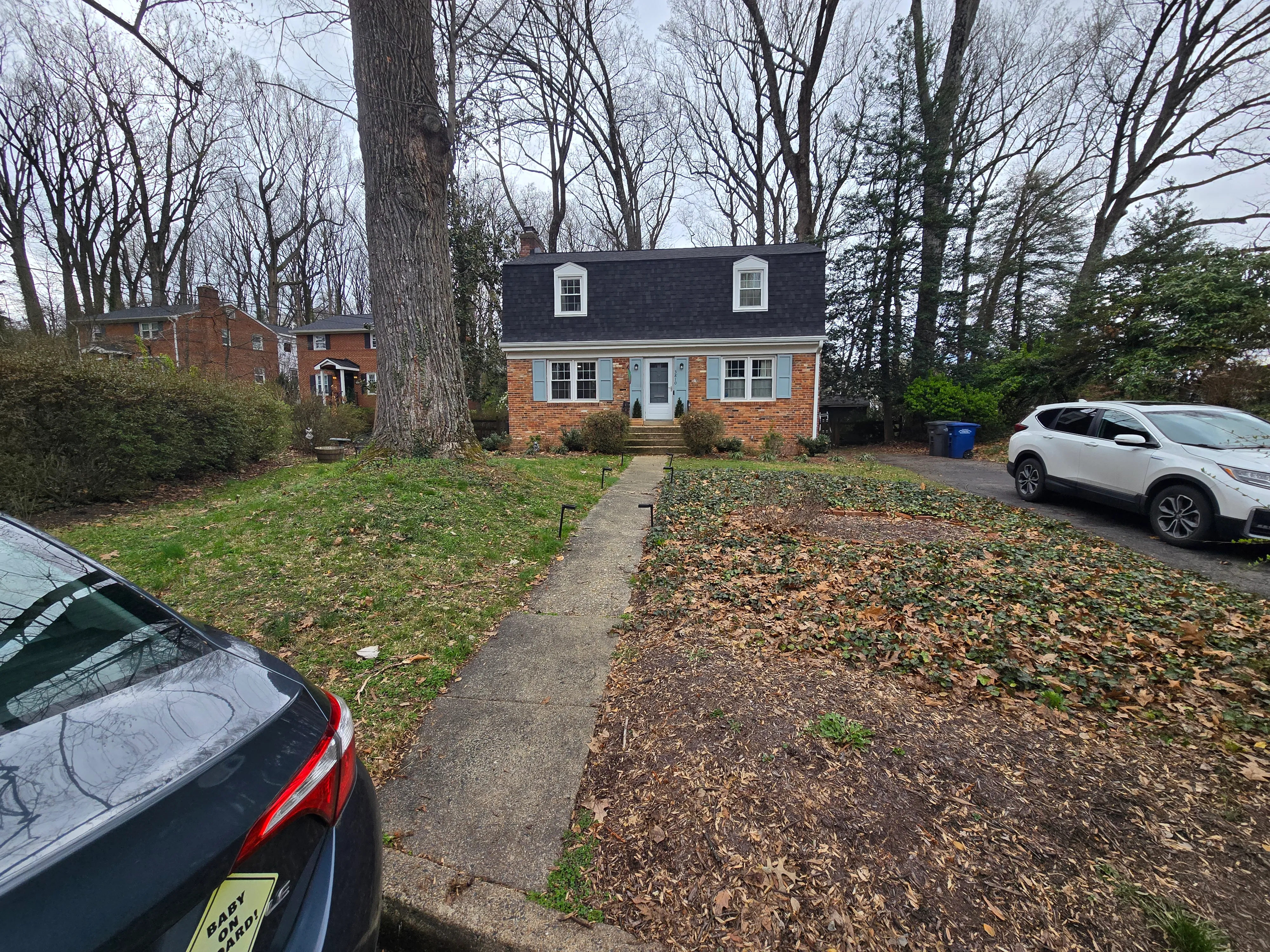 Walkways & Porches project — before photo (concrete-walkway-and-porch-resurfacing)